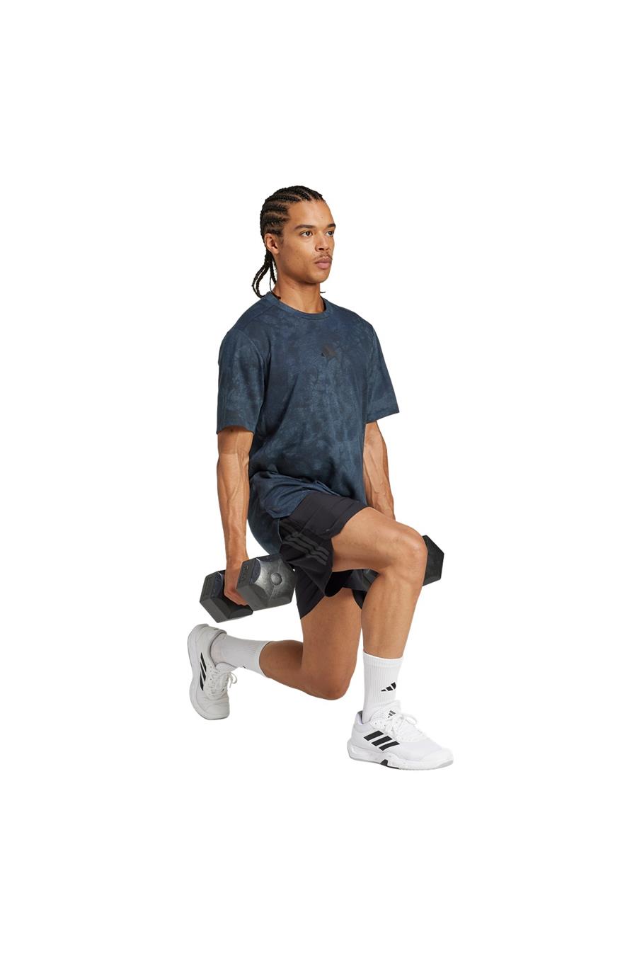 adidas Gri  Erkek  T-shirt POWER AOP TEE JP3340 Gri  Erkek  T-shirt POWER AOP TEE JP3340