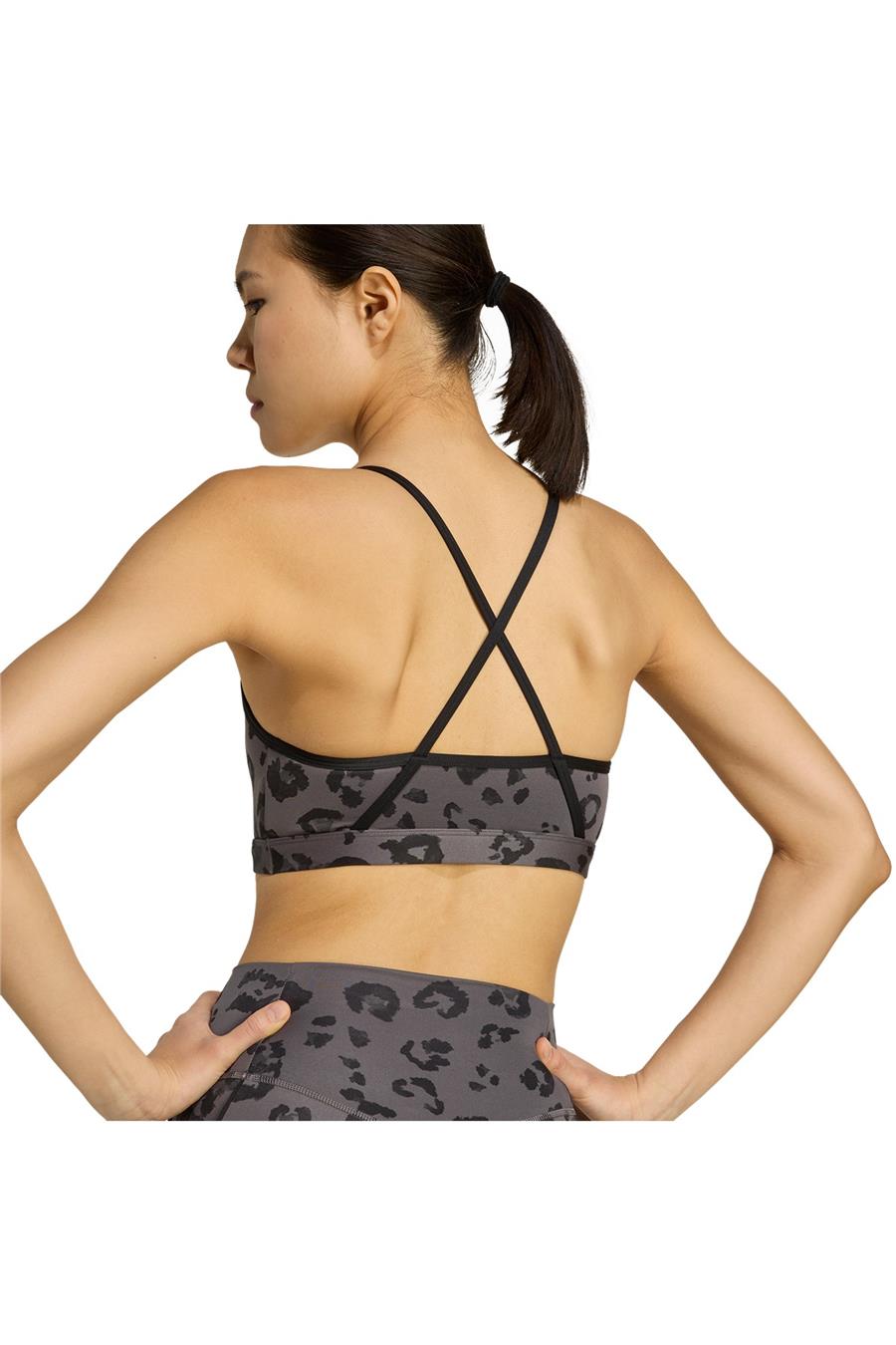 adidas Gri Kadın   Sporcu Sütyeni AER LS BRA AOP JN2662