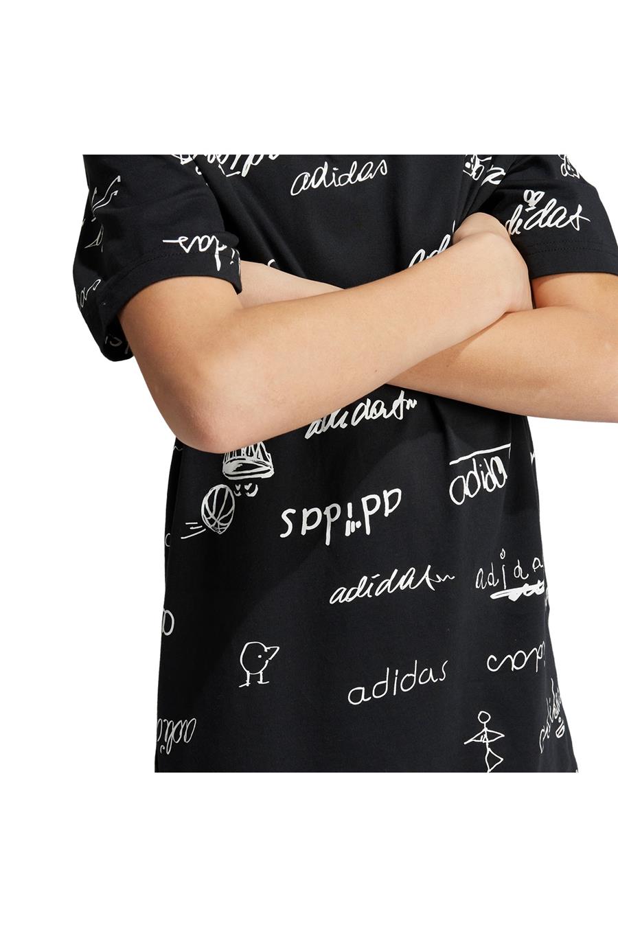 adidas J BLUV T Çocuk   T-Shirt IV9438