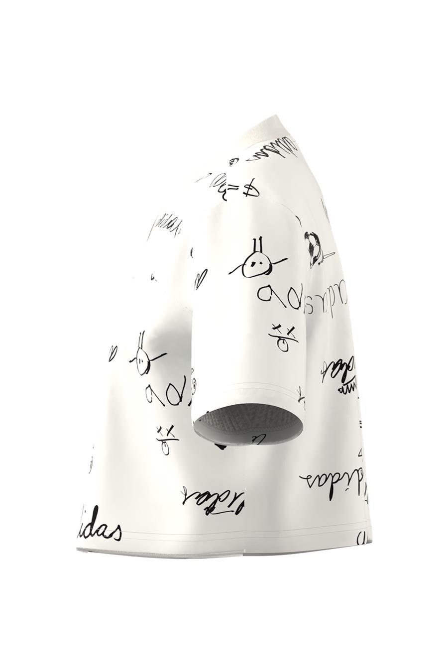 adidas JG BLUV CR T Çocuk   T-shirt IV9434