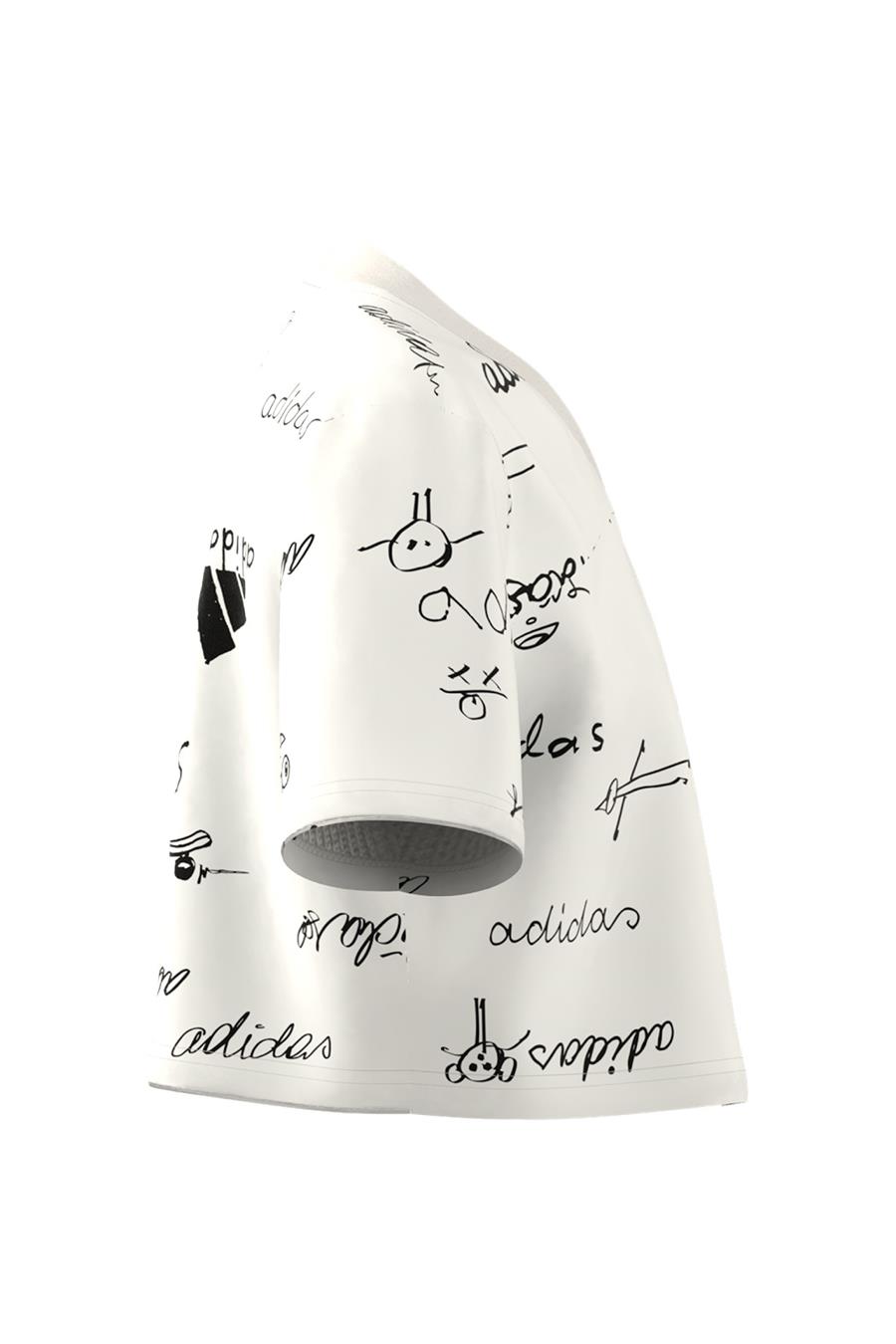 adidas JG BLUV CR T Çocuk   T-shirt IV9434