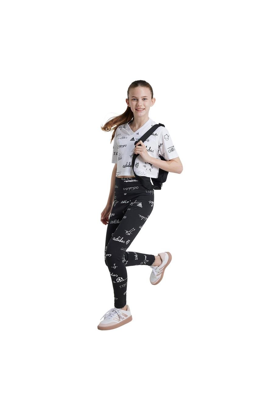 adidas JG  BLUV TIG Çocuk   Tayt IV9450