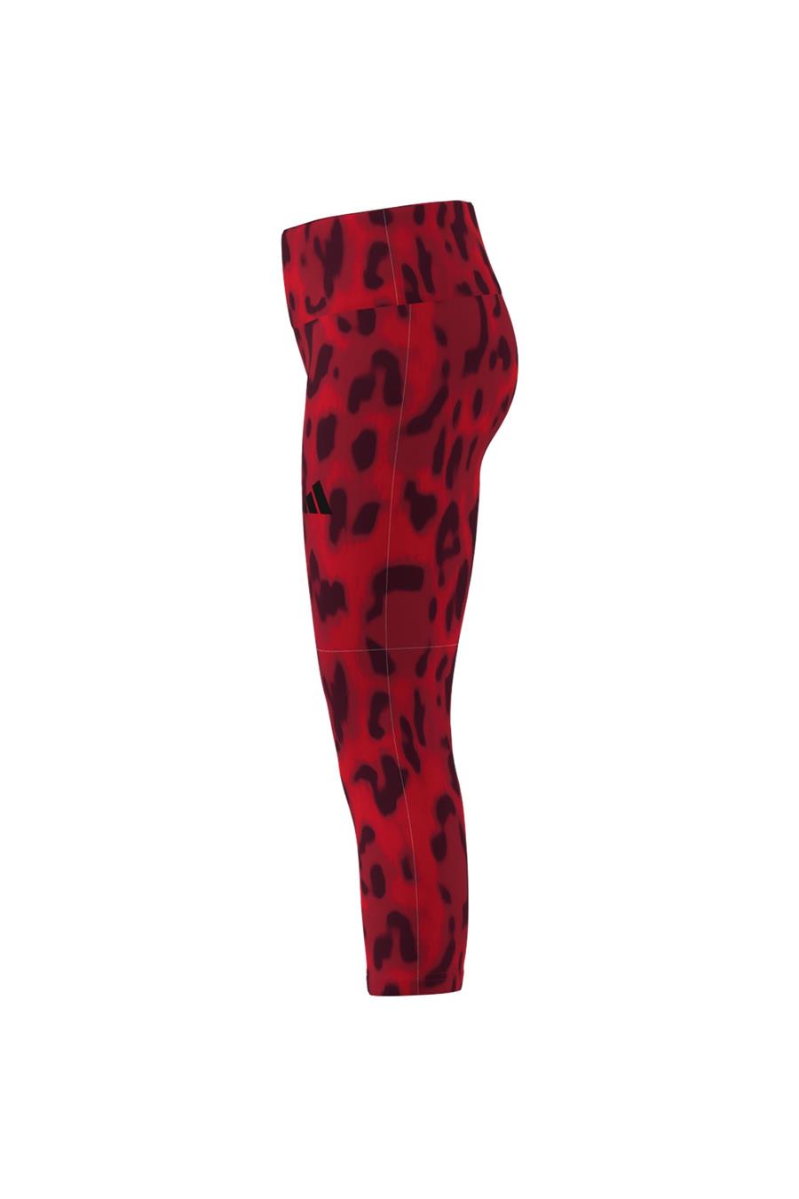 adidas JG FI AOP 7/8LE Çocuk  Kırmızı  Tayt JJ4797