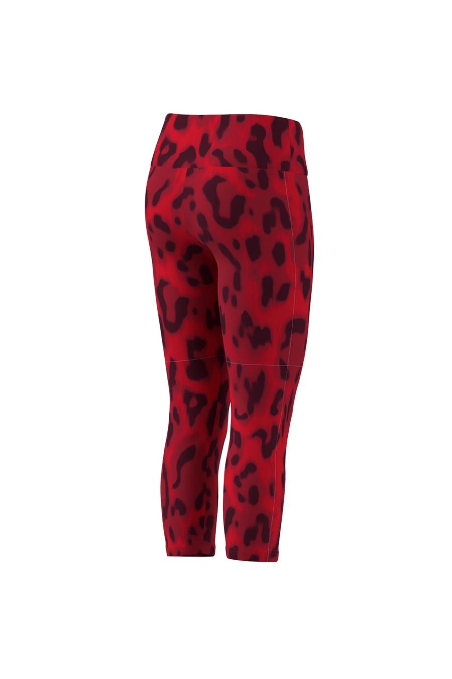 adidas JG FI AOP 7/8LE Çocuk  Kırmızı  Tayt JJ4797