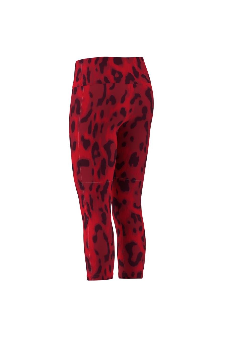 adidas JG FI AOP 7/8LE Çocuk  Kırmızı  Tayt JJ4797