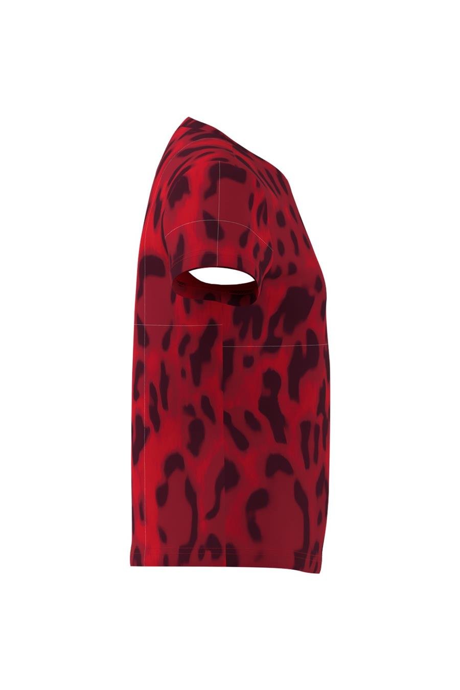 adidas JG FI AOP T Çocuk  Kırmızı  T-shirt JJ4794