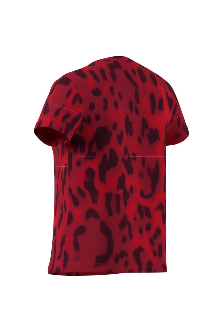 adidas JG FI AOP T Çocuk  Kırmızı  T-shirt JJ4794