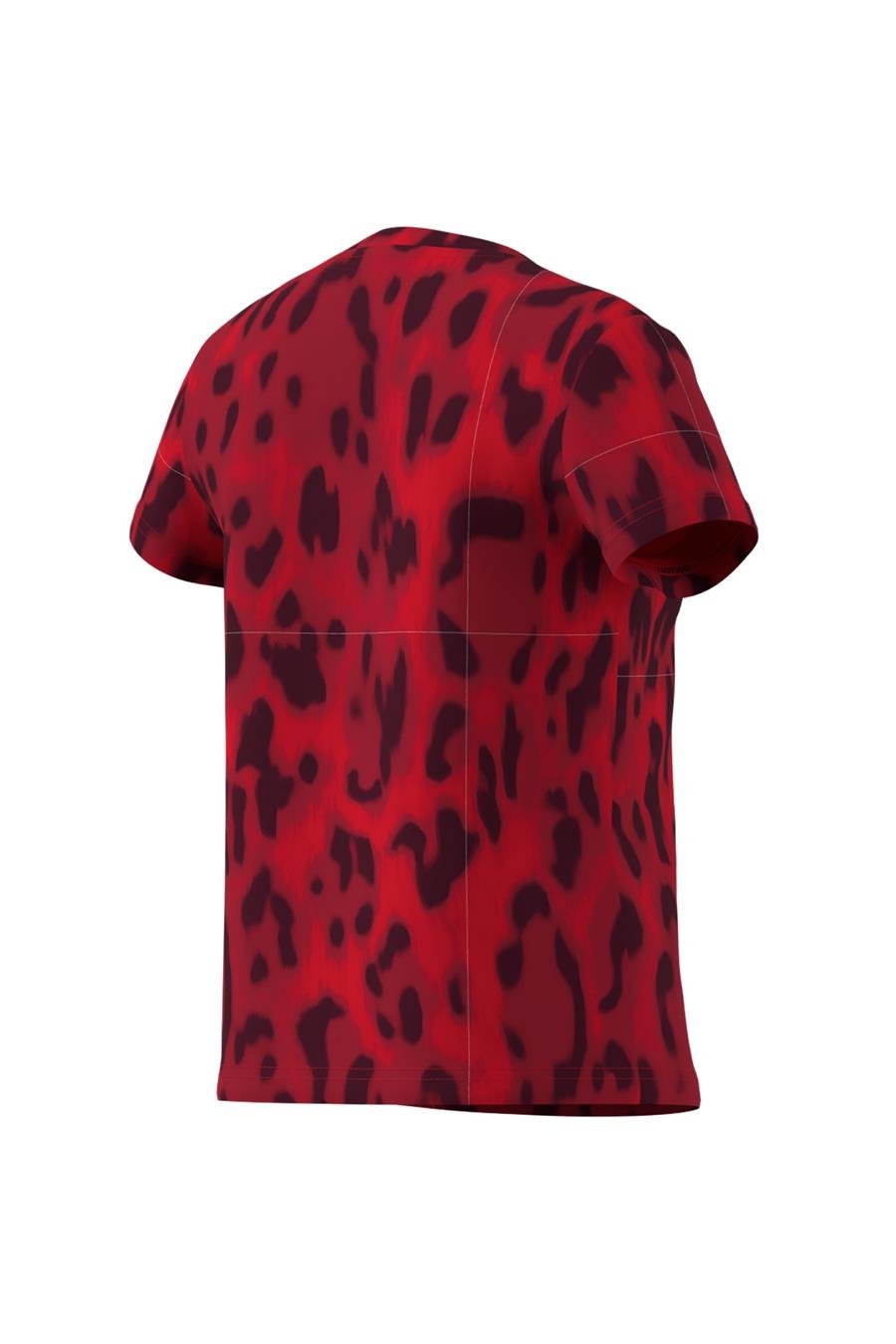 adidas JG FI AOP T Çocuk  Kırmızı  T-shirt JJ4794