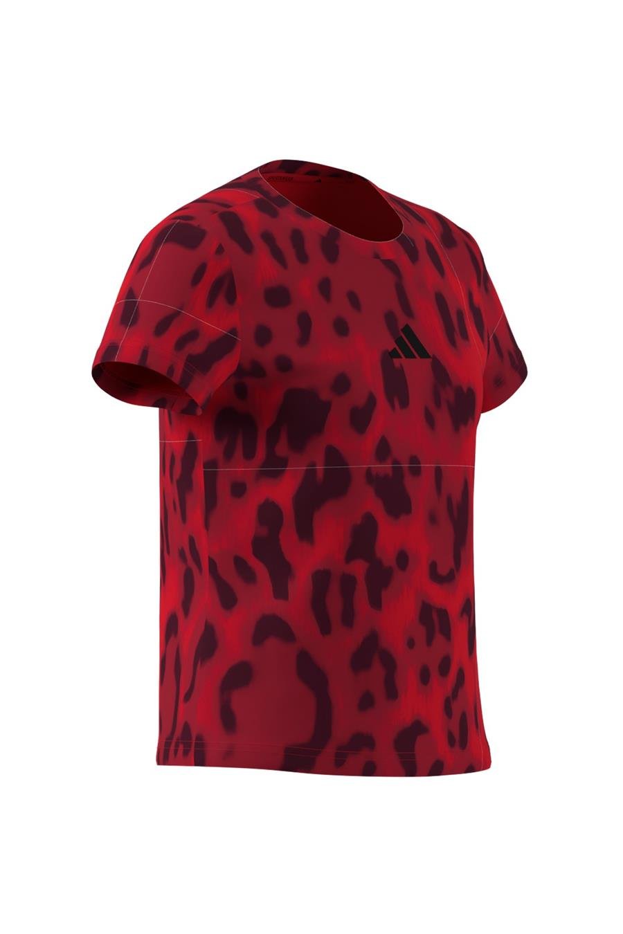 adidas JG FI AOP T Çocuk  Kırmızı  T-shirt JJ4794