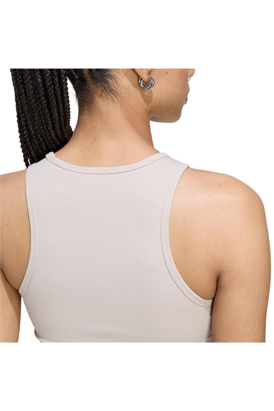 adidas Kadın  Bej  Atlet ESS RIB TANK KD3822
