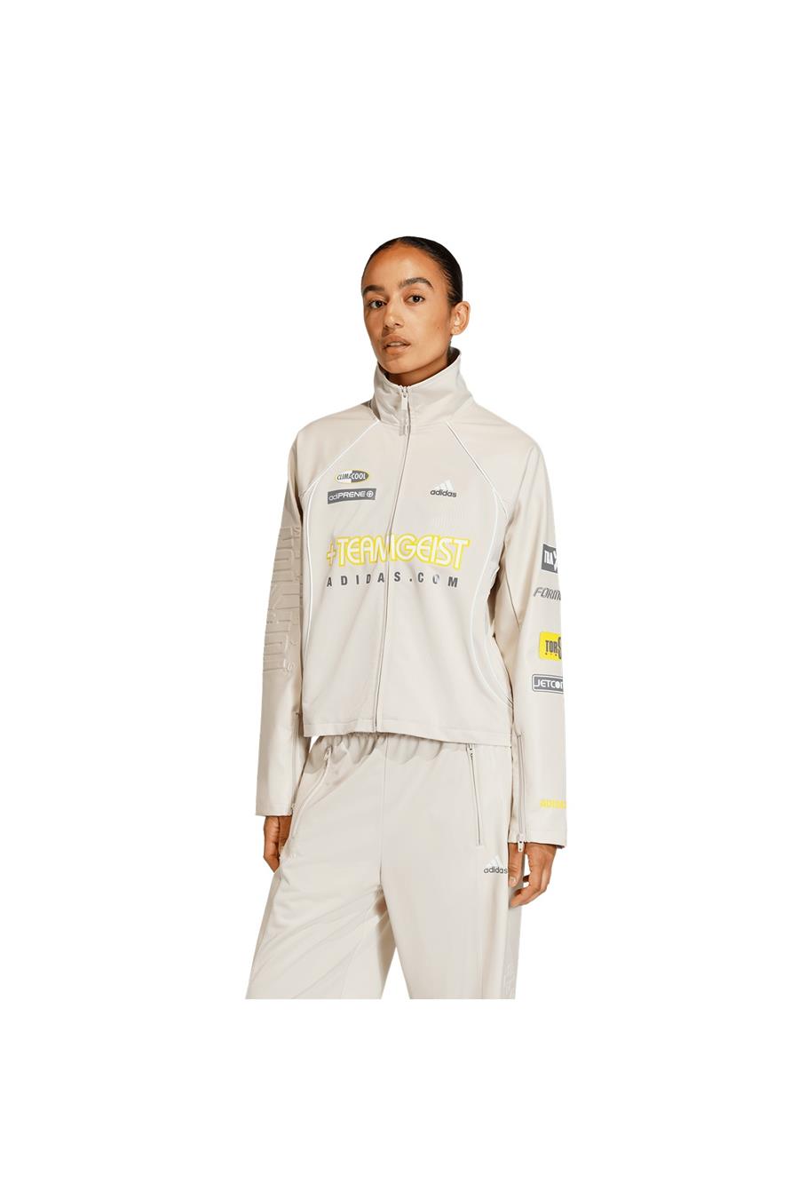 adidas Kadın  Bej  Ceket FAUX LEATHER TT KG0213