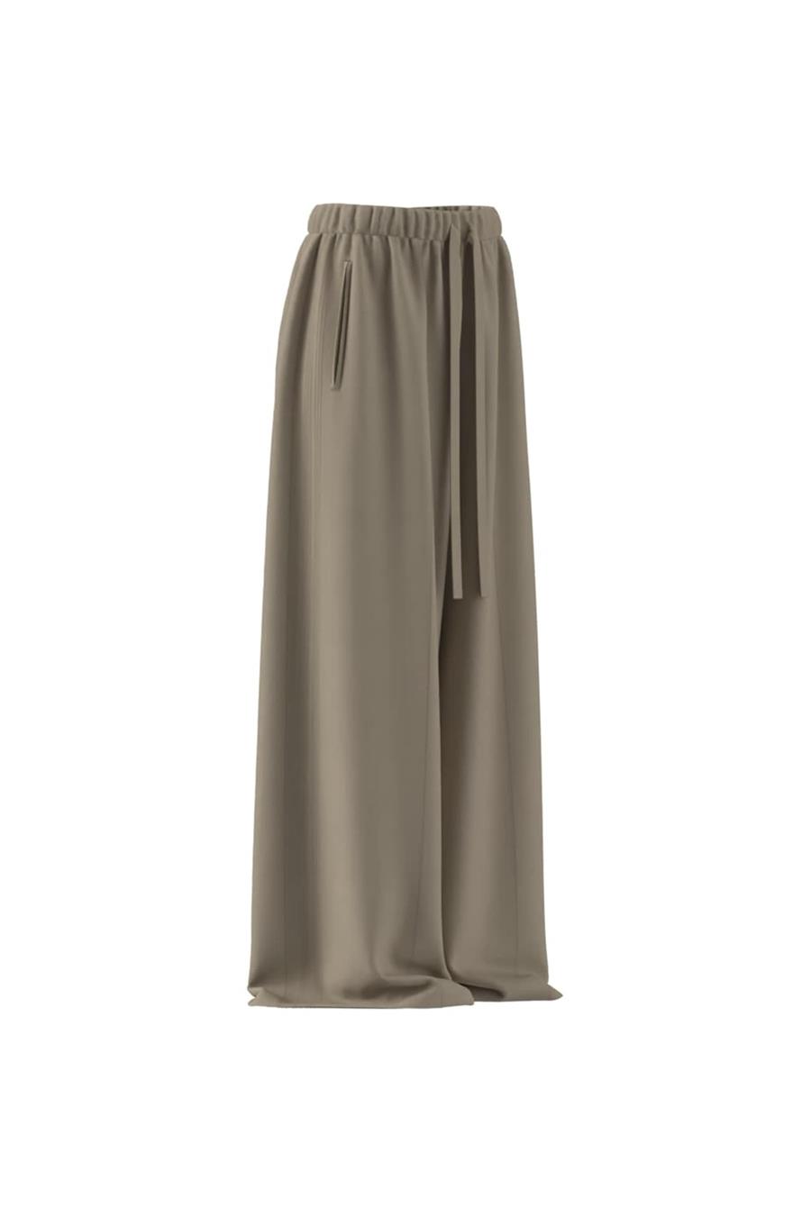 adidas  Kadın Bej  Eşofman Altı P ESS WIDE TP KC8864