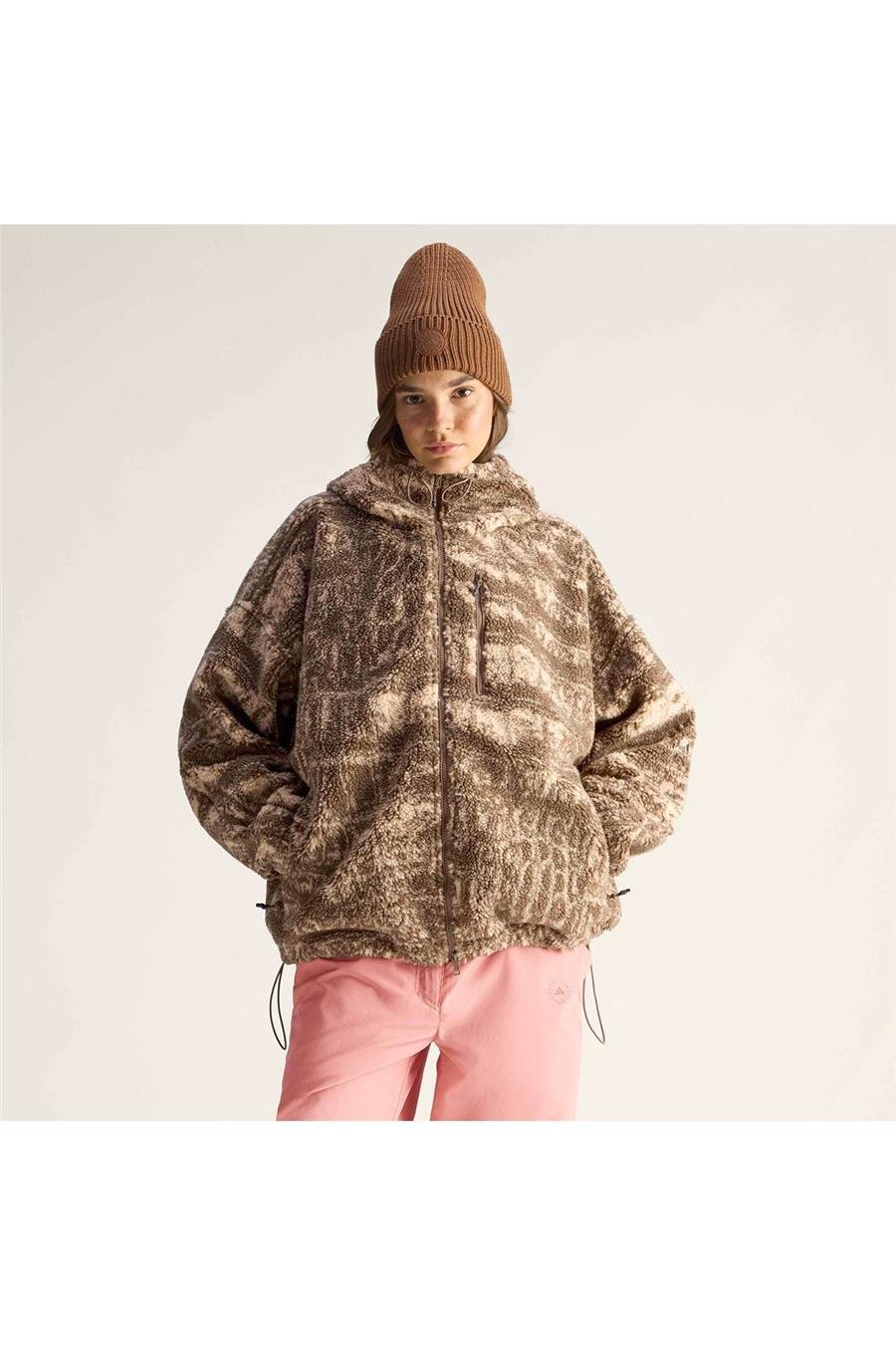 adidas Kadın  Bej  Mont aSMC PRINT FLZ JM3675