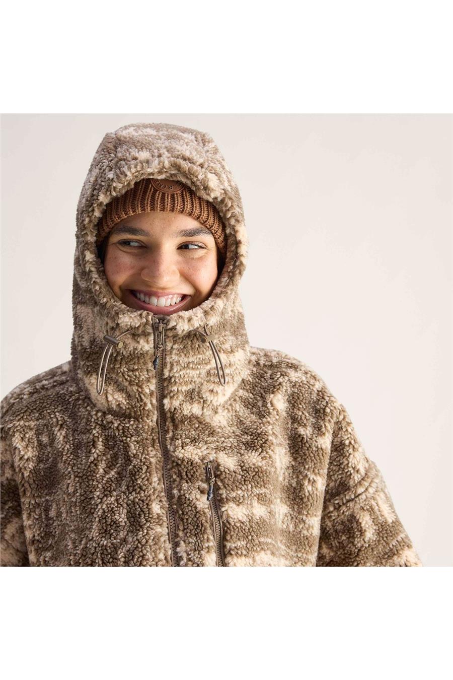 adidas Kadın  Bej  Mont aSMC PRINT FLZ JM3675