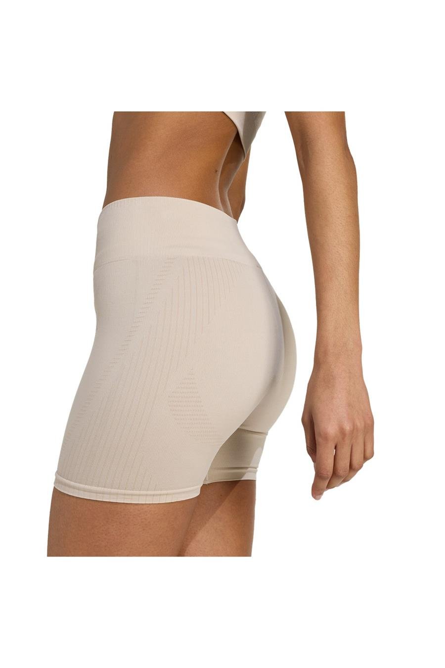 adidas Kadın  Bej  Şort WE KNIT 4IN SH JX3921