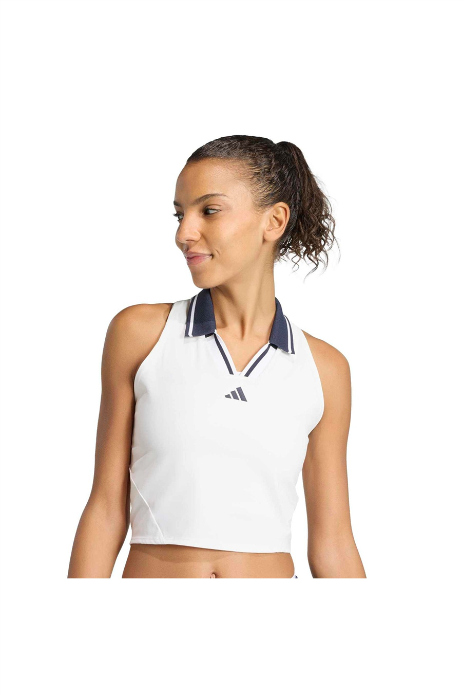 adidas Kadın  Beyaz  Atlet CROP TANK PRO KA8883