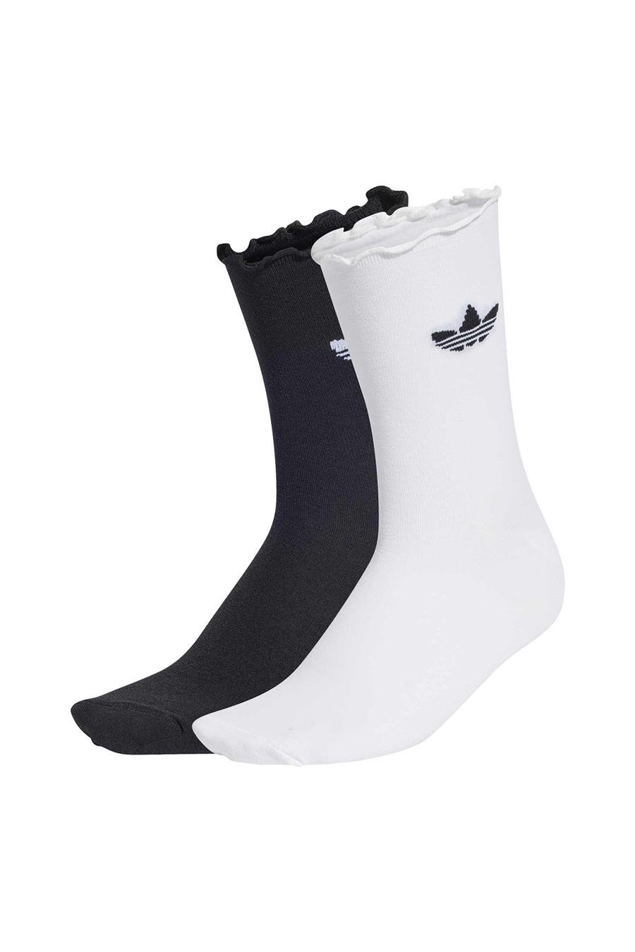 adidas  Kadın Beyaz  Çorap Ruffle Sock 2P JD5623