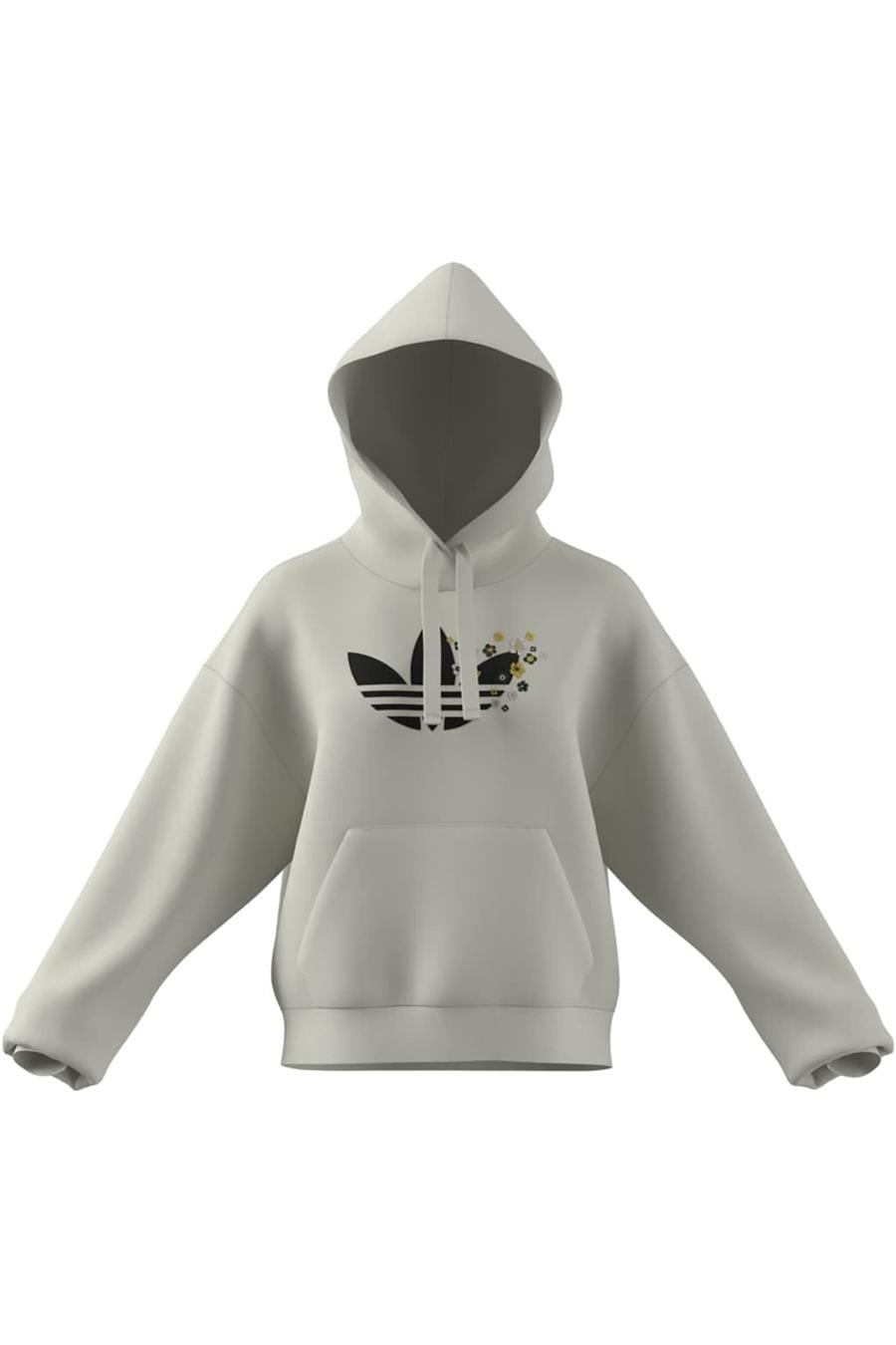 adidas  Kadın Beyaz  Sweatshirt ESS FT HD OS KC9172