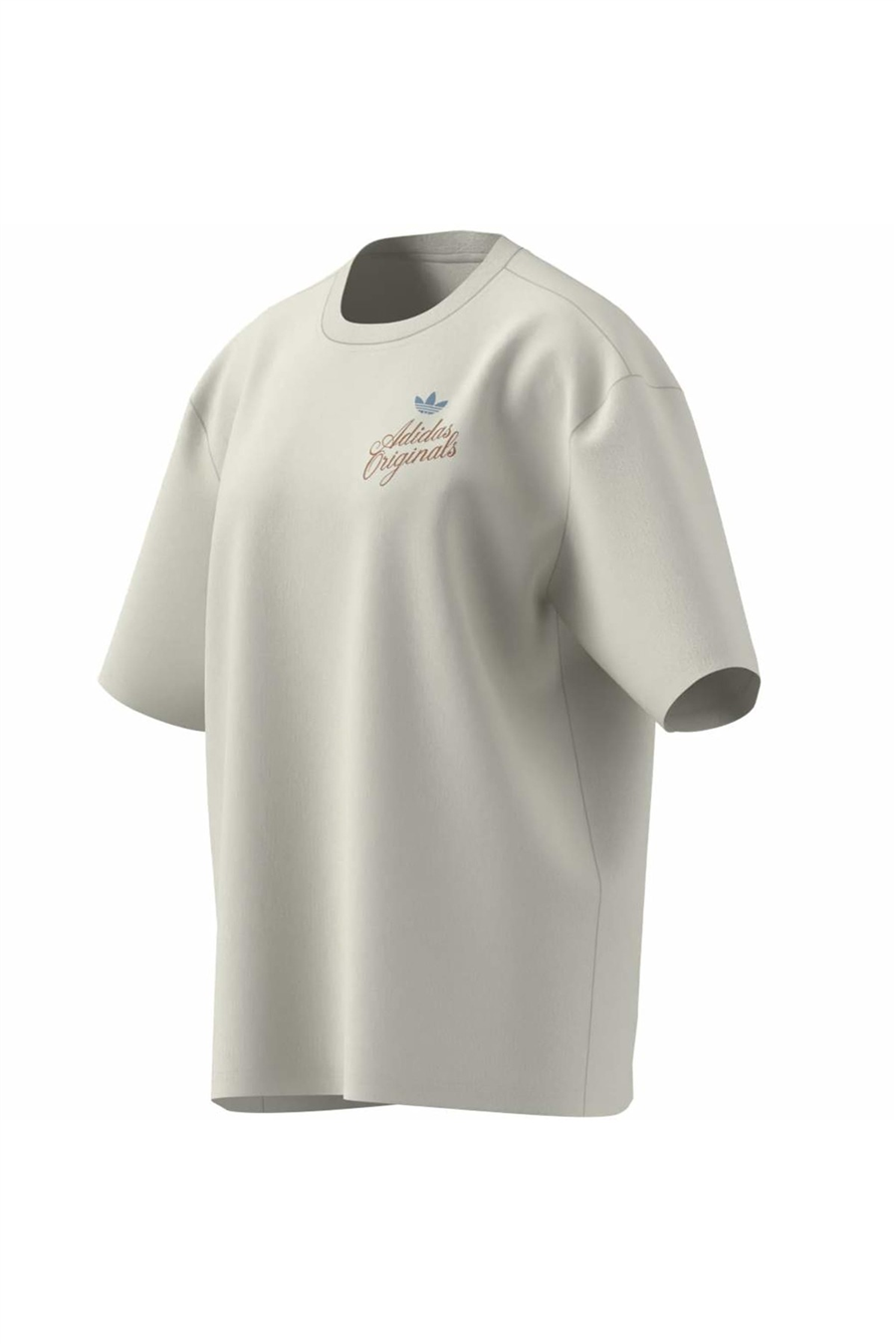 adidas Kadın  Beyaz  T-shirt GFX TEE KY8142