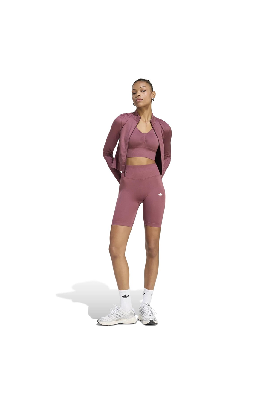 adidas Kadın Ceket SEAMLESS TT KU9728