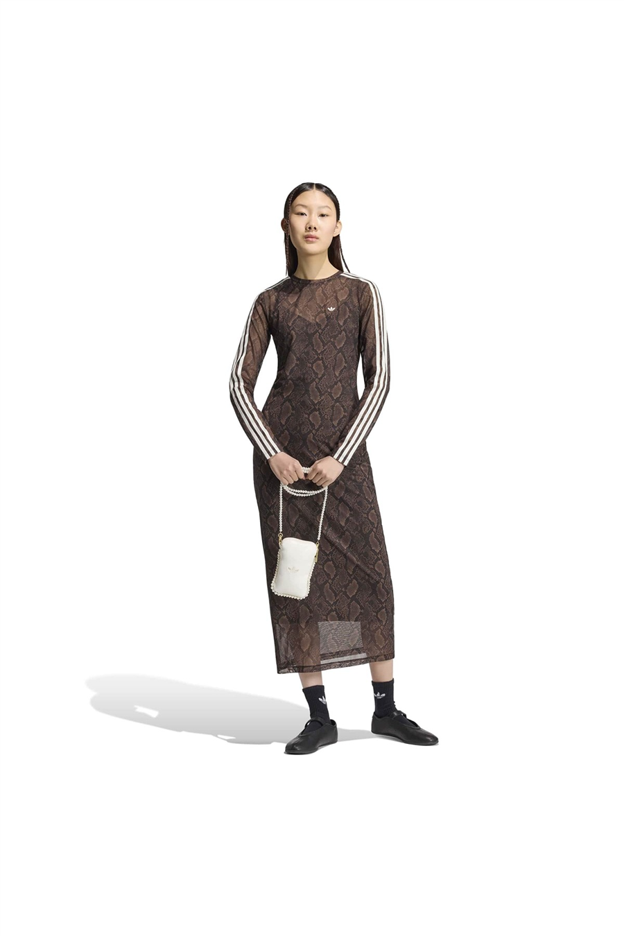 adidas Kadın Elbise SNAKE PRINT MAXI DRESS KX1892