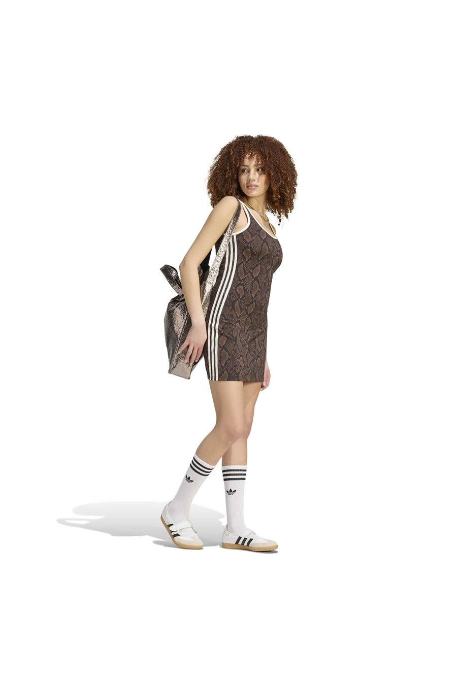 adidas Kadın Elbise SNAKE PRINT MINI DRESS KX1891