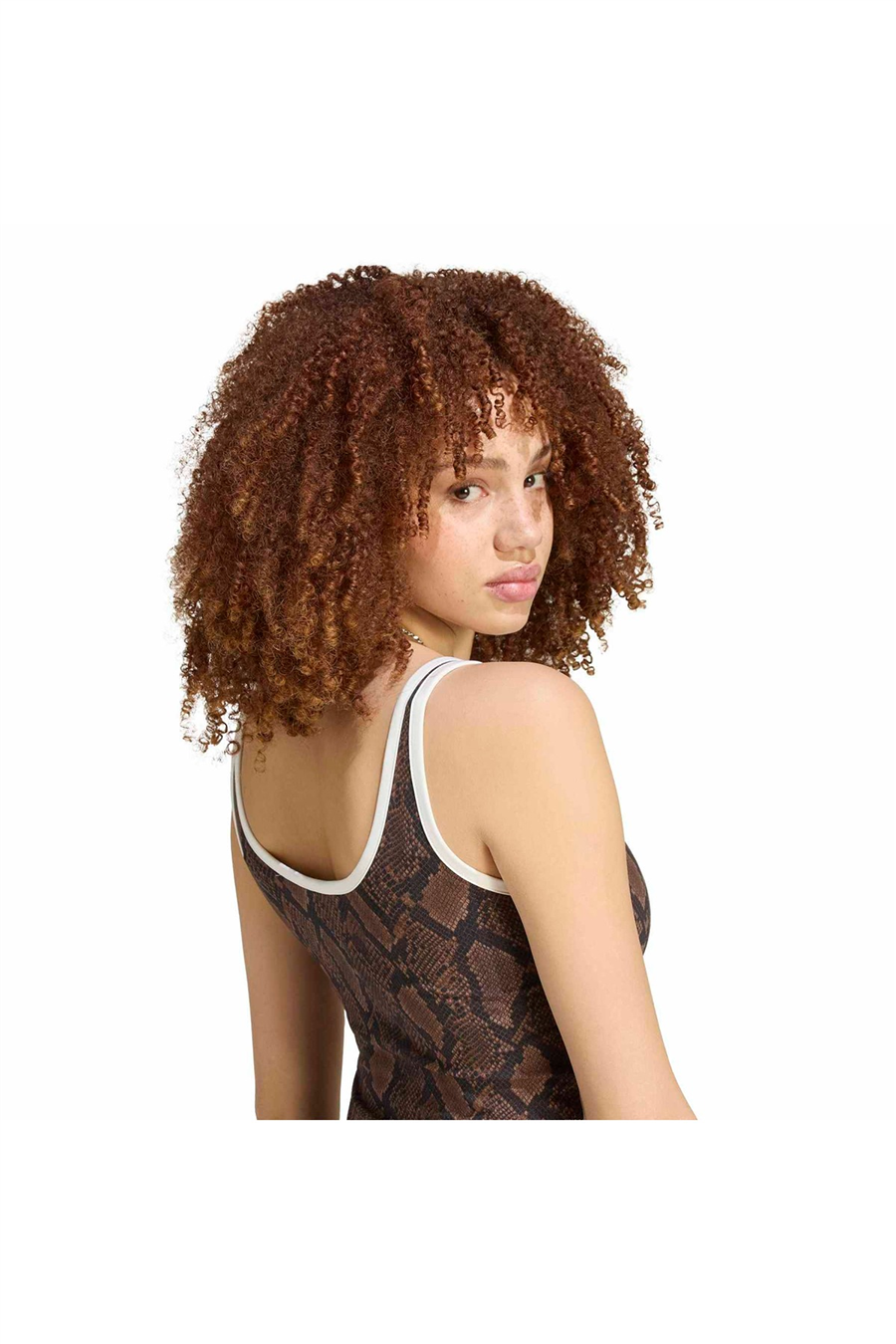adidas Kadın Elbise SNAKE PRINT MINI DRESS KX1891