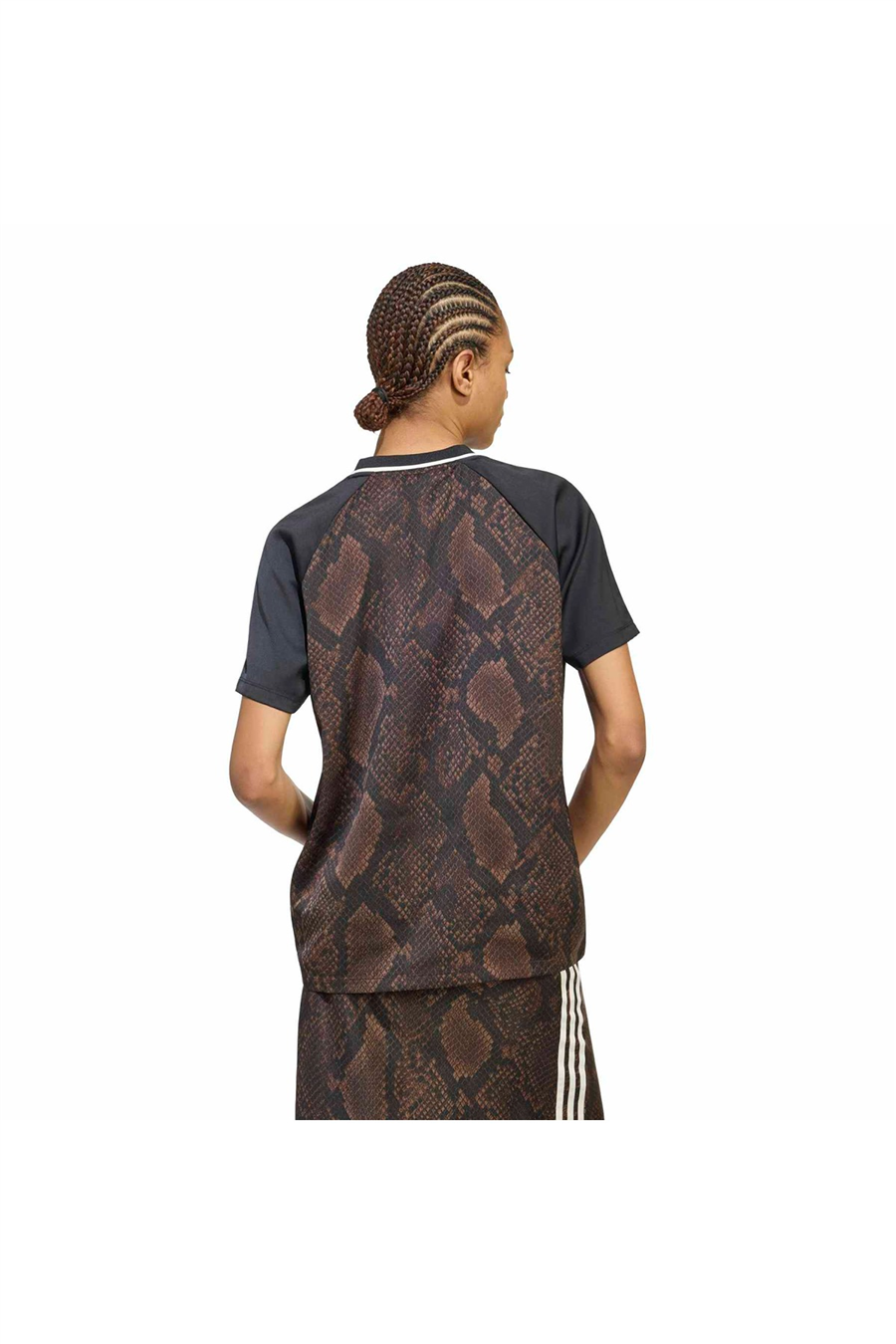 adidas Kadın Forma SNAKE PRINT SATIN JERSEY KX1898
