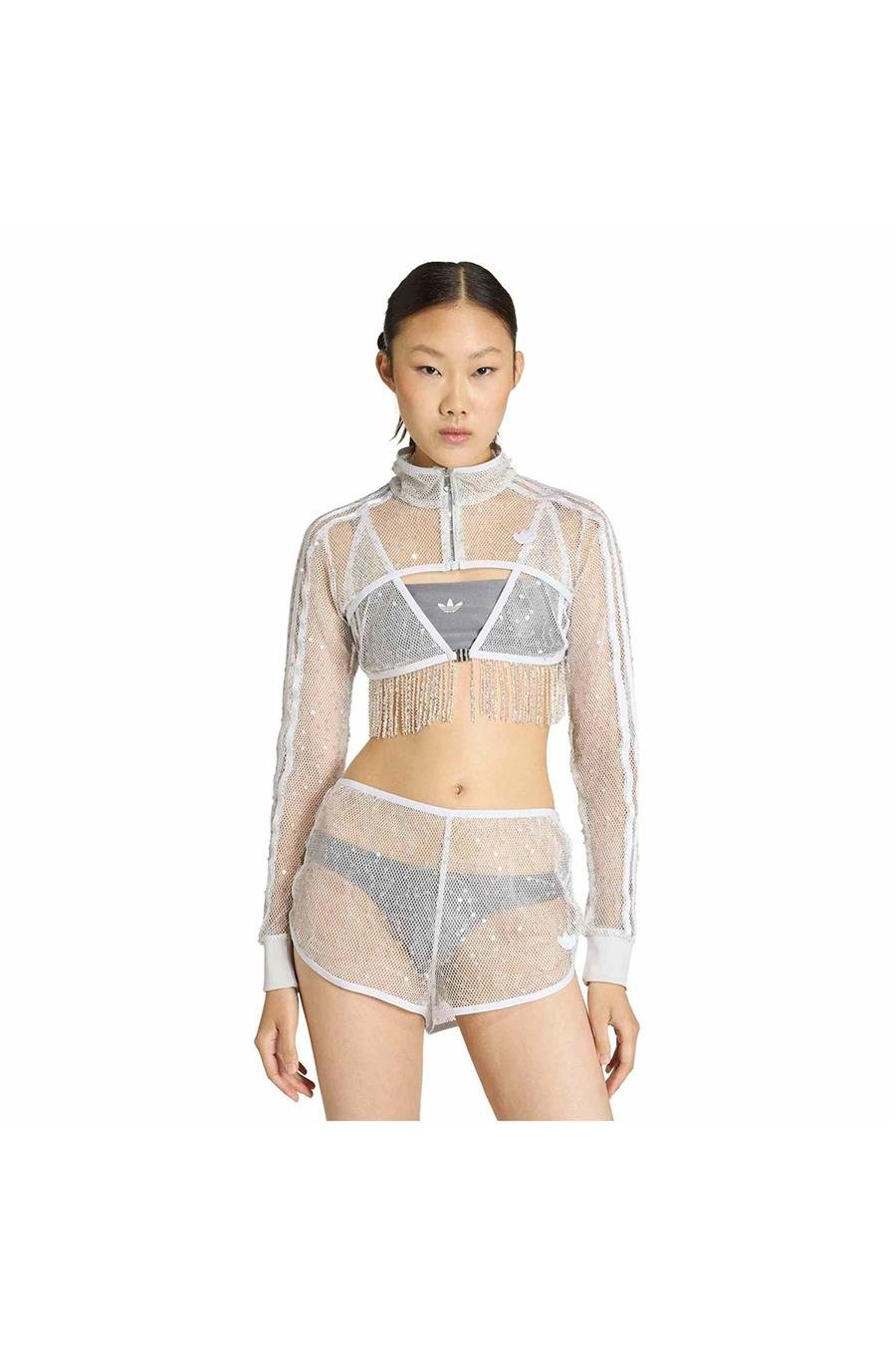 adidas  Kadın Gri  Ceket BOLERO TT HZ1008