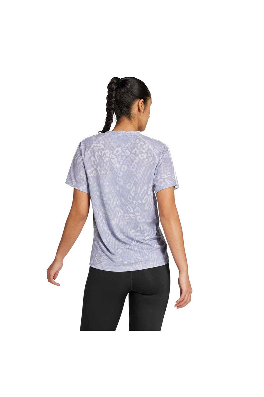 adidas Kadın  Gri  T-shirt OTR E AOP TEE W JD7758
