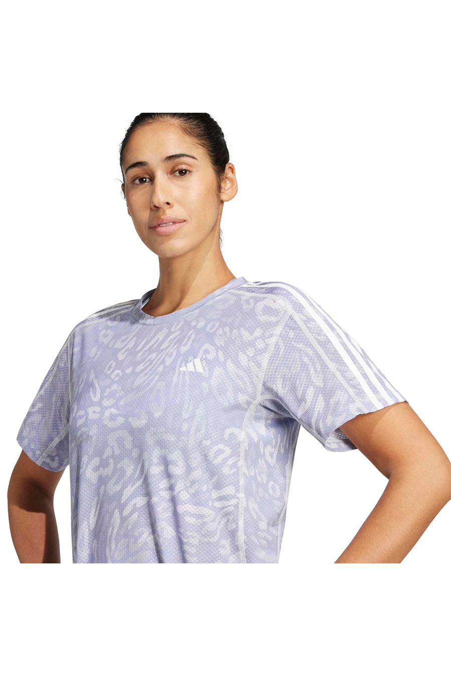 adidas Kadın  Gri  T-shirt OTR E AOP TEE W JD7758