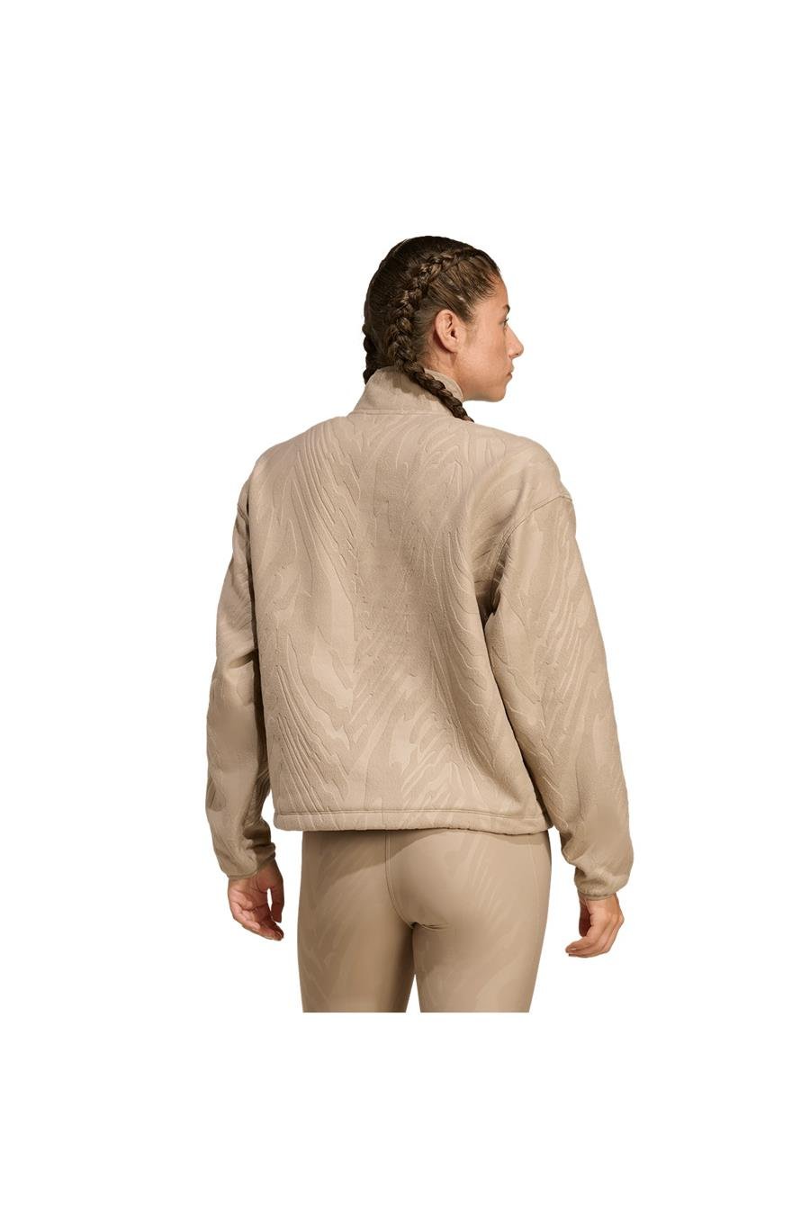 adidas Kadın  Kahverengi  Ceket AOP POLARFLEECE JX3122