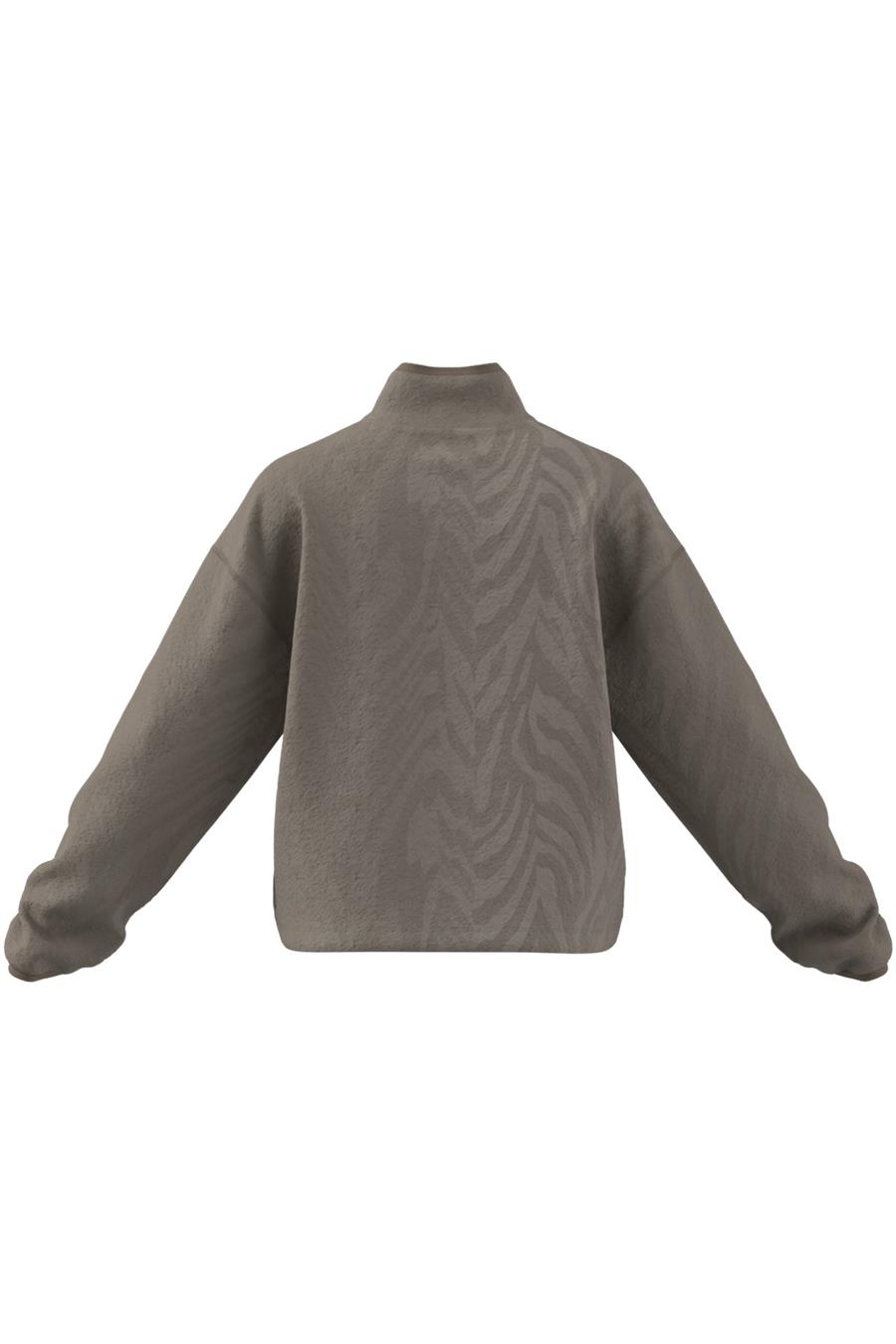 adidas Kadın  Kahverengi  Ceket AOP POLARFLEECE JX3122