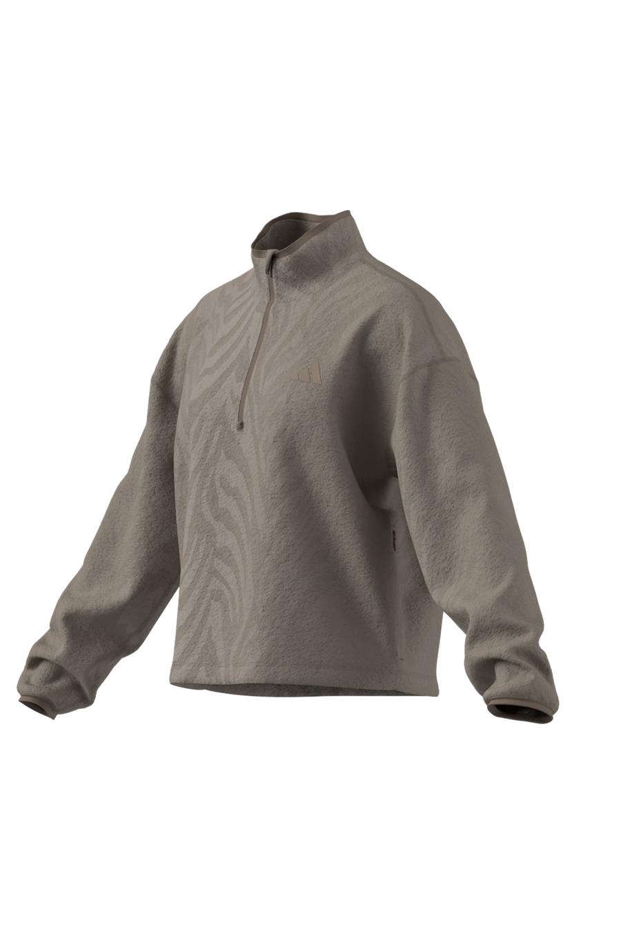 adidas Kadın  Kahverengi  Ceket AOP POLARFLEECE JX3122