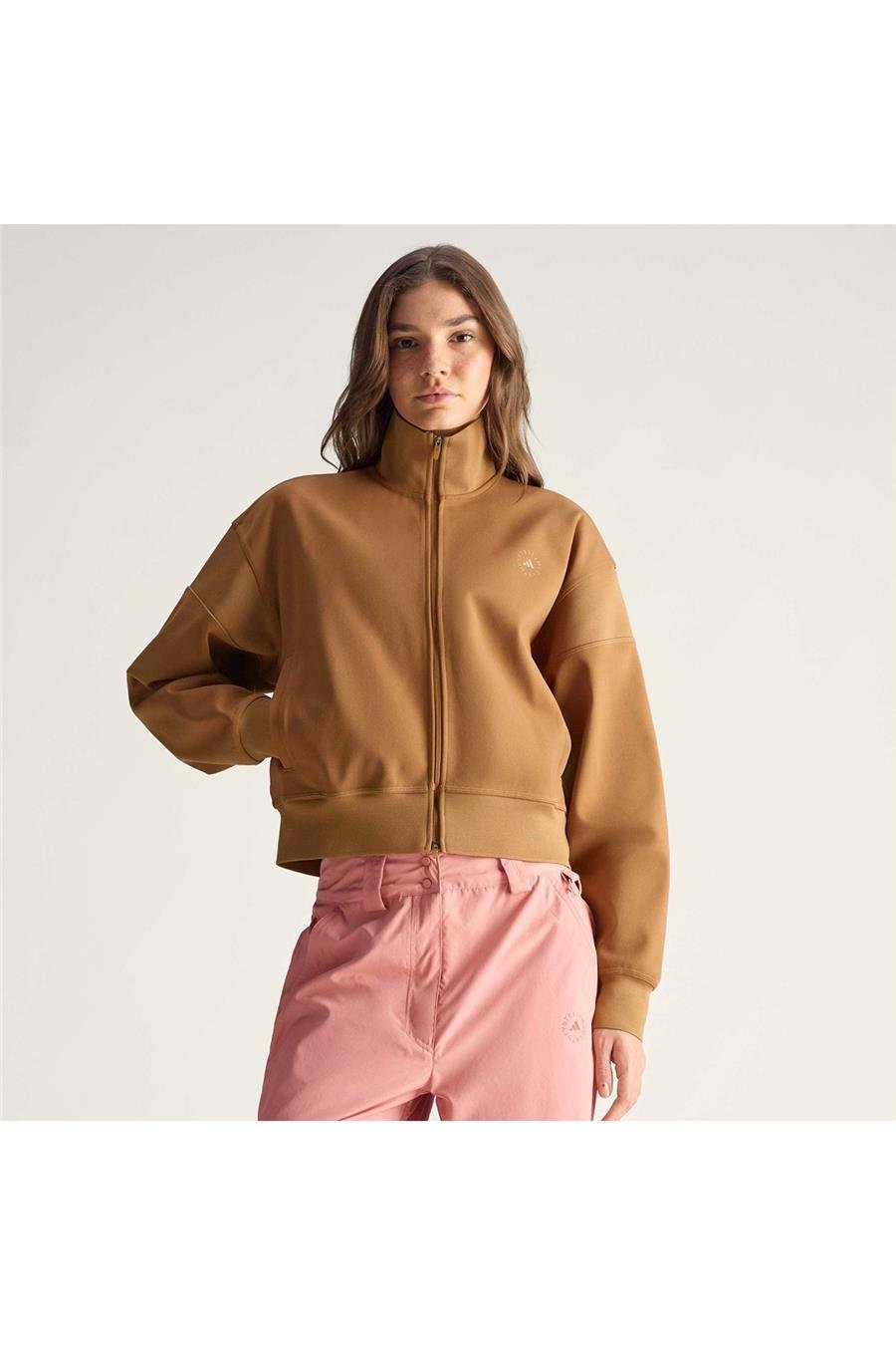 adidas  Kadın Kahverengi  Ceket aSMC KNITTED TT JX6782