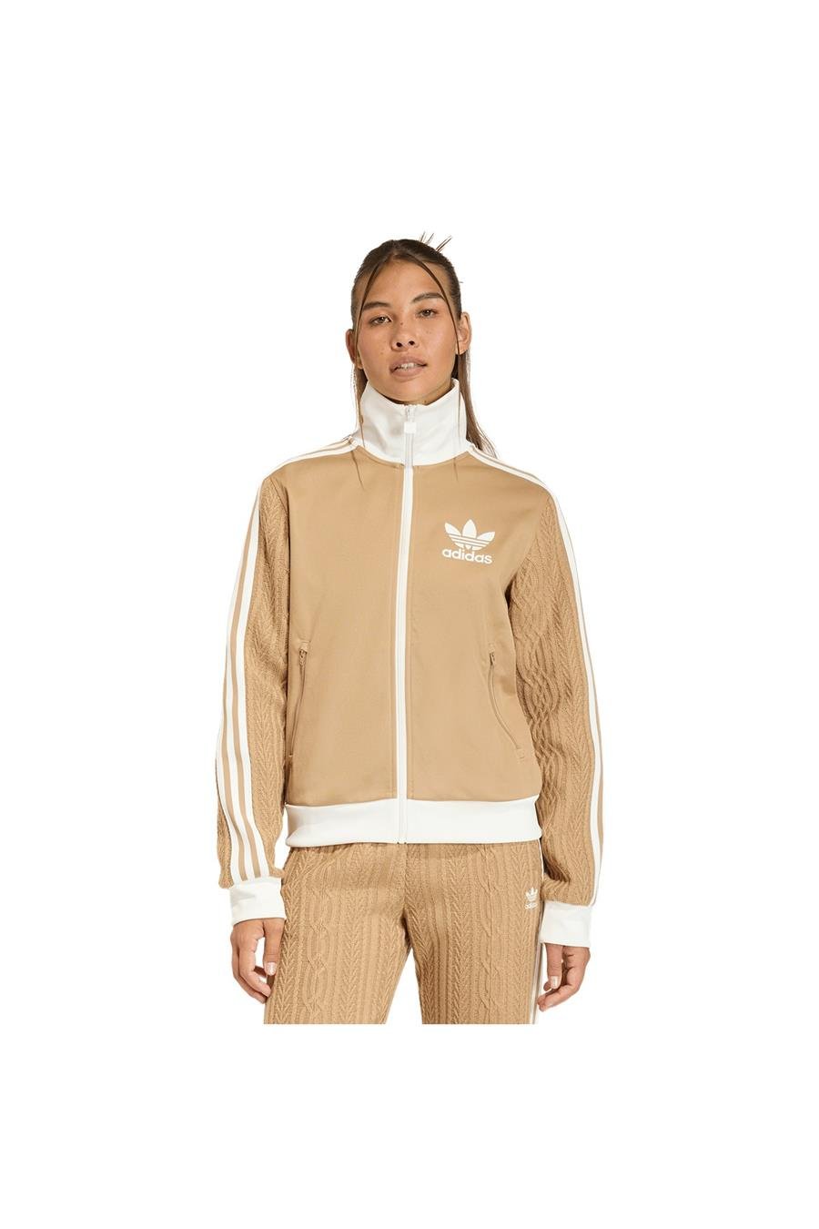 adidas Kadın  Kahverengi  Ceket KNIT TT OG KS7799