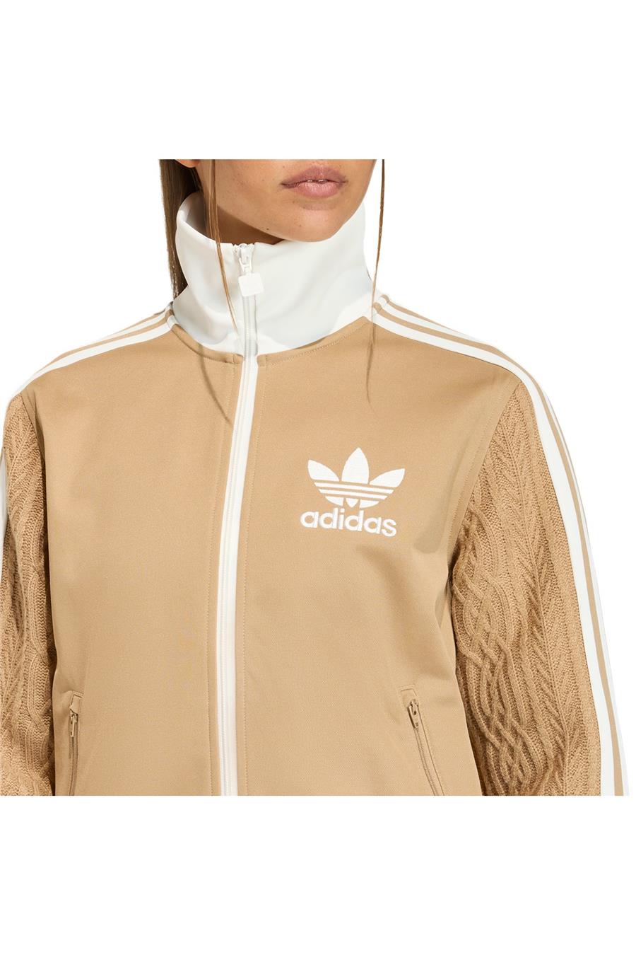 adidas Kadın  Kahverengi  Ceket KNIT TT OG KS7799