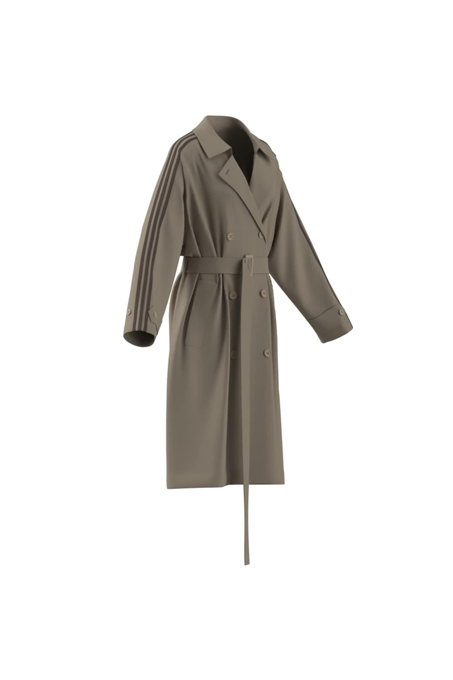 adidas Kadın  Kahverengi  Ceket TRENCH CT TW KD3734