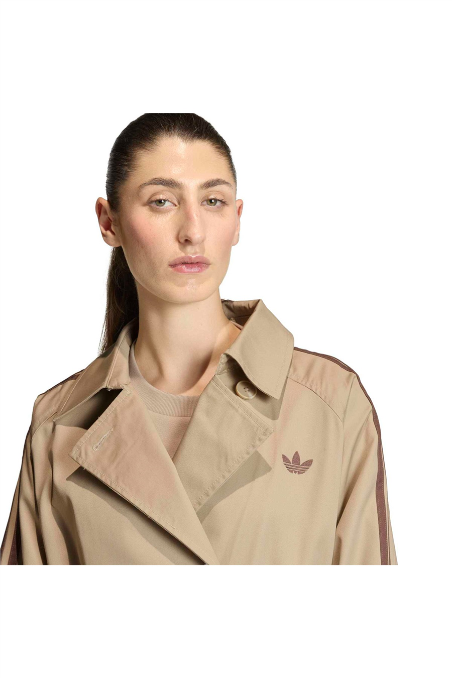 adidas Kadın  Kahverengi  Ceket TRENCH CT TW KD3734
