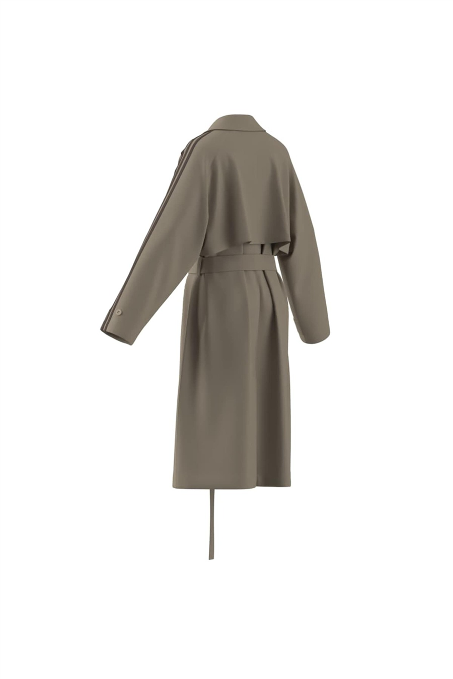 adidas Kadın  Kahverengi  Ceket TRENCH CT TW KD3734