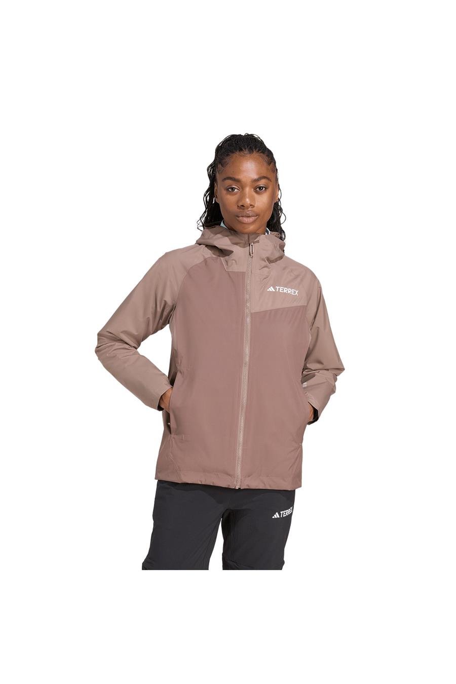 adidas Kadın  Kahverengi  Ceket W MT 2L RAIN JK JN0857