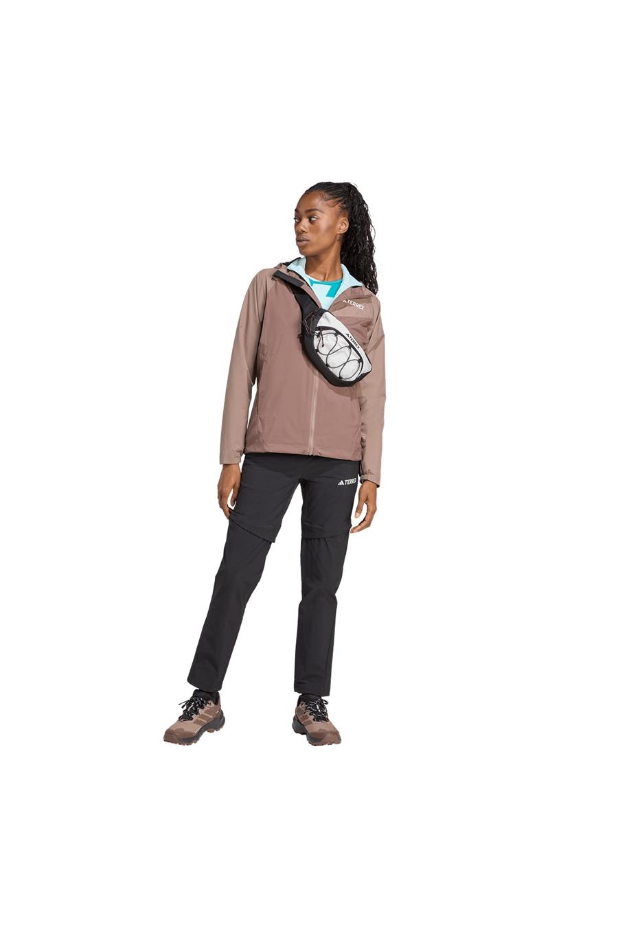 adidas Kadın  Kahverengi  Ceket W MT 2L RAIN JK JN0857