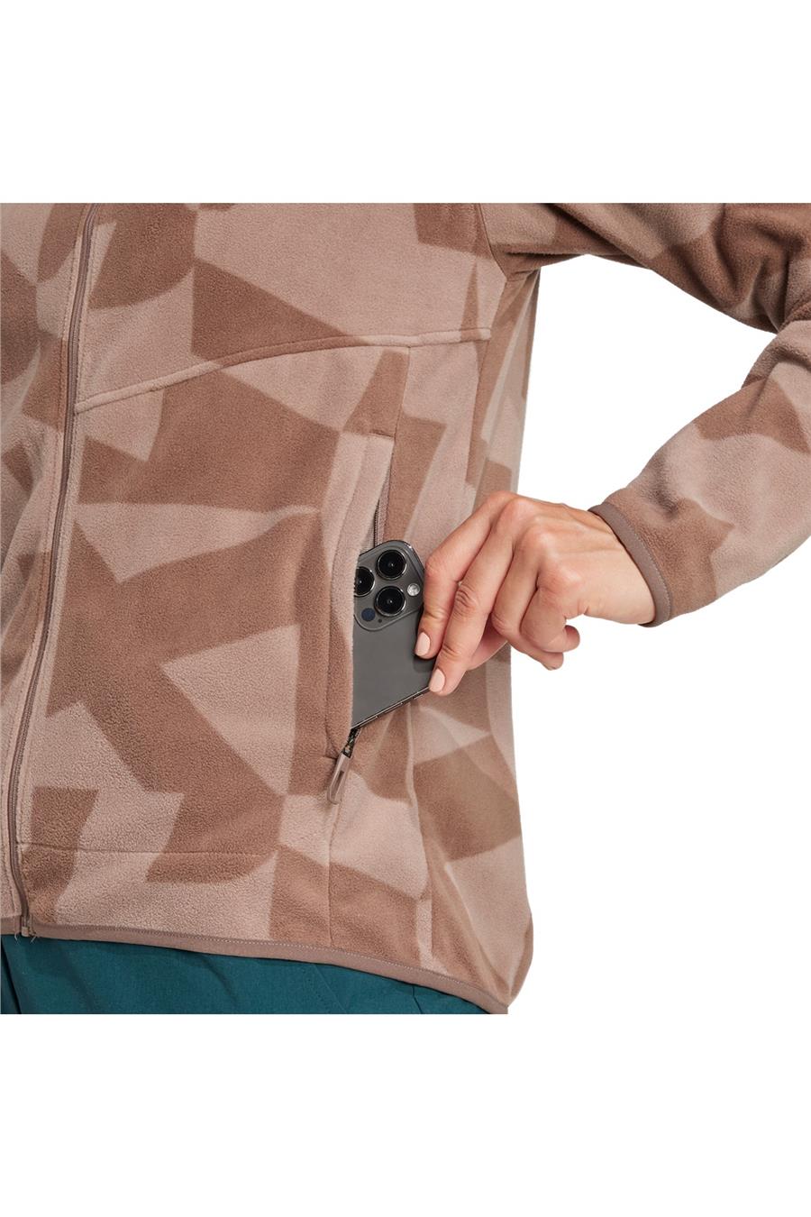 adidas Kadın  Kahverengi  Ceket W MT AOP FZ FL JN0997