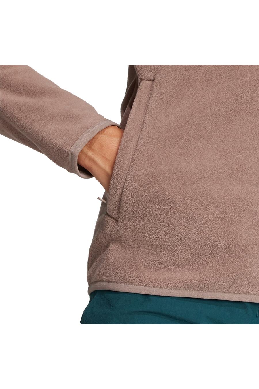 adidas Kadın  Kahverengi  Ceket W MT ESS FZ FL JM3112