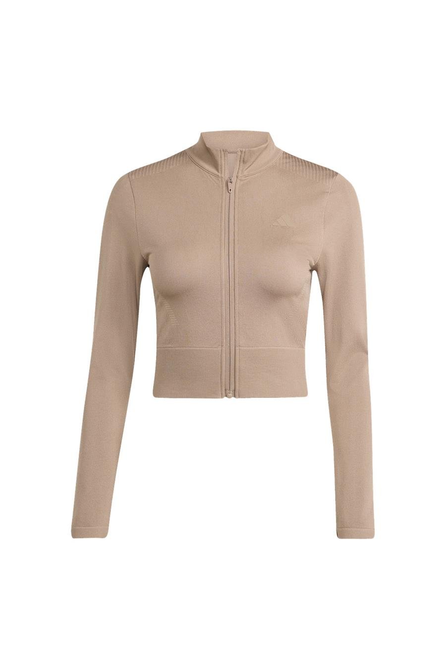 adidas Kadın  Kahverengi  Ceket WE KNIT JKT JY3484