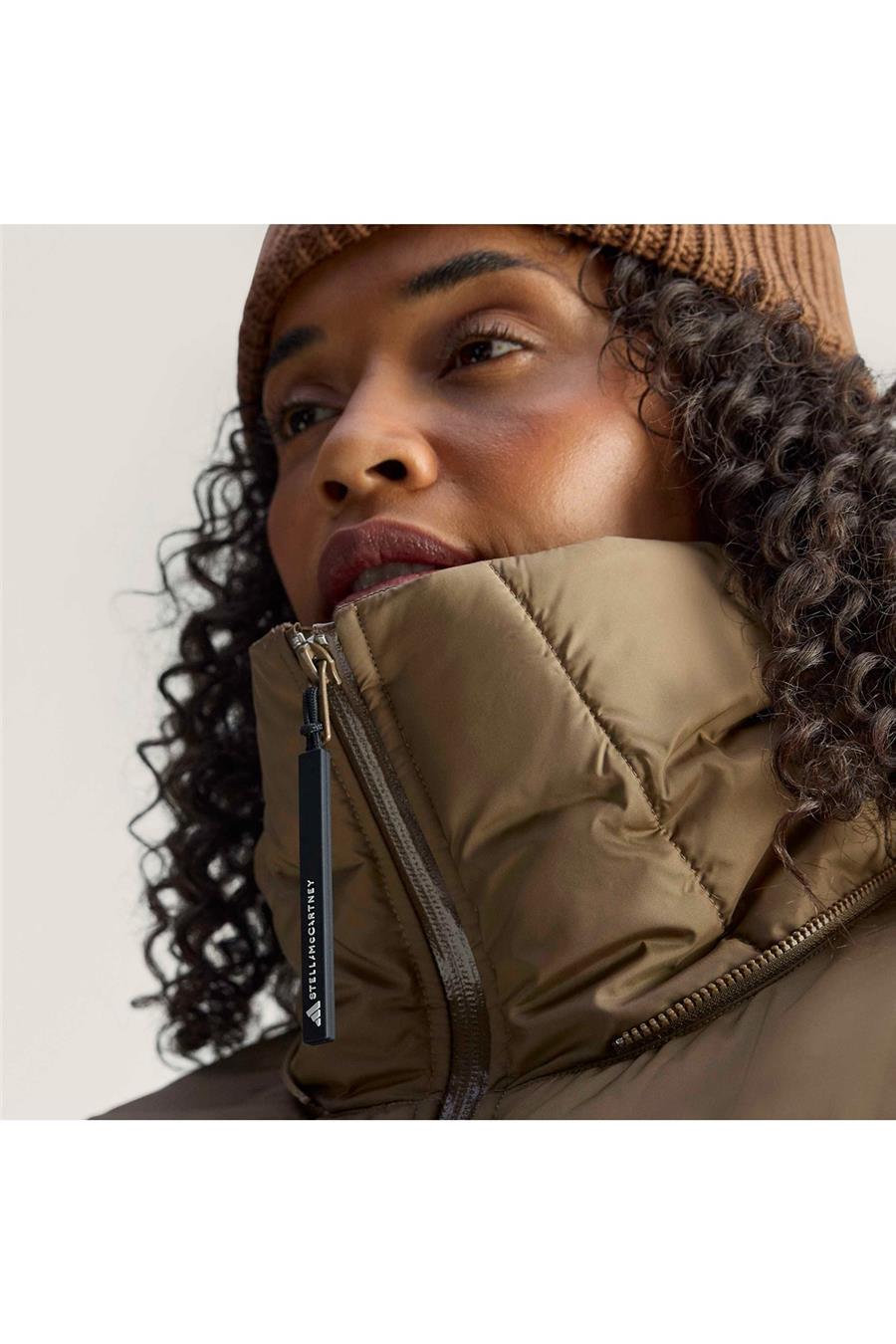 adidas Kadın  Kahverengi  Mont aSMC CROP PUF JM3652