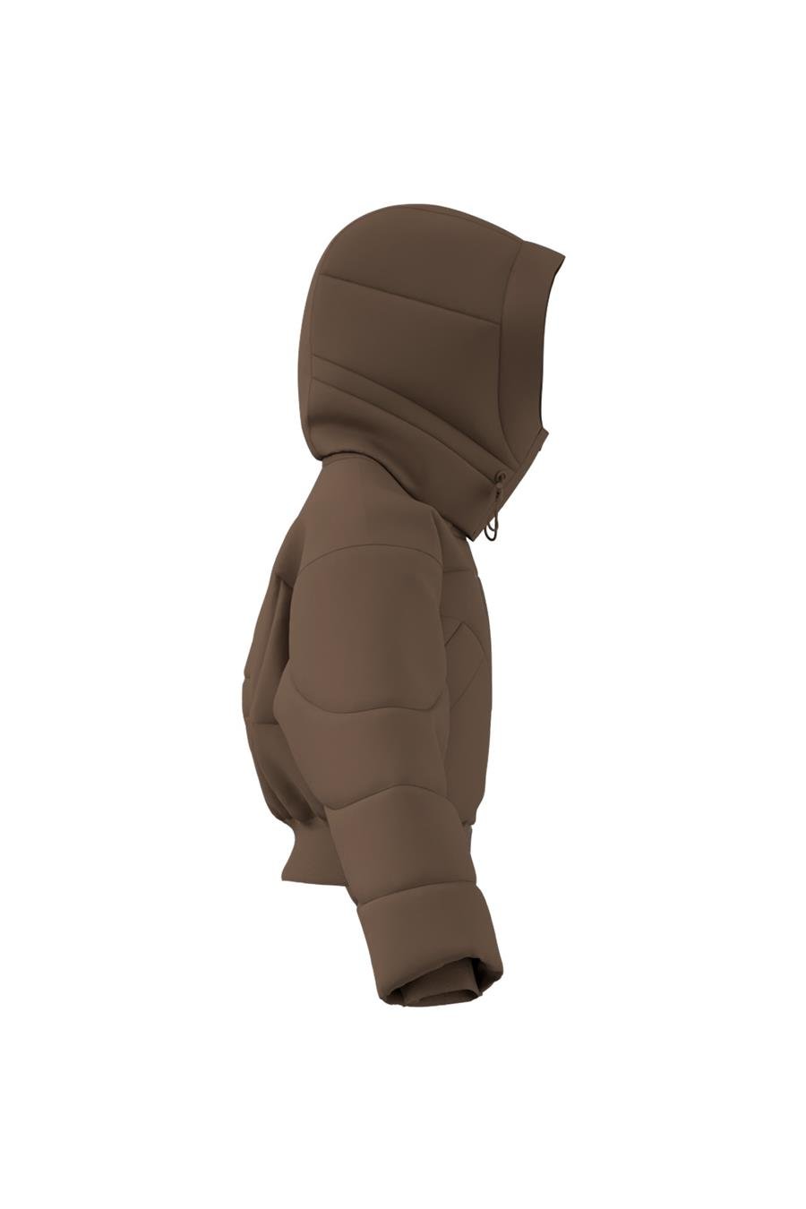 adidas Kadın  Kahverengi  Mont aSMC CROP PUF JM3652