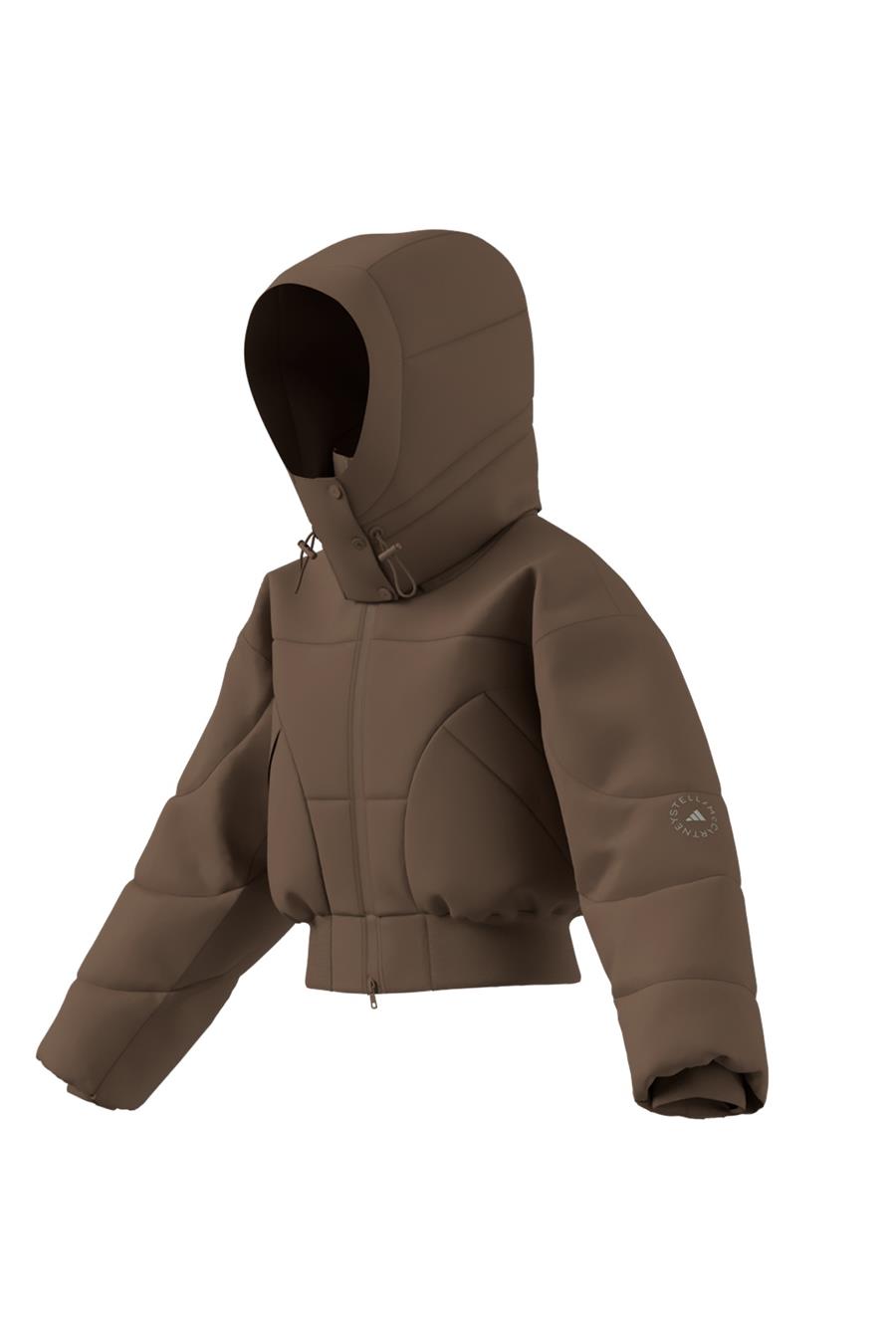 adidas Kadın  Kahverengi  Mont aSMC CROP PUF JM3652