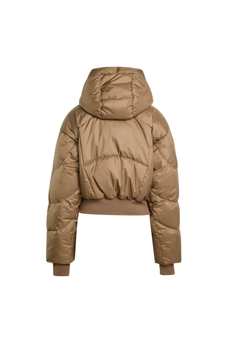 adidas Kadın  Kahverengi  Mont aSMC CROP PUF JM3652