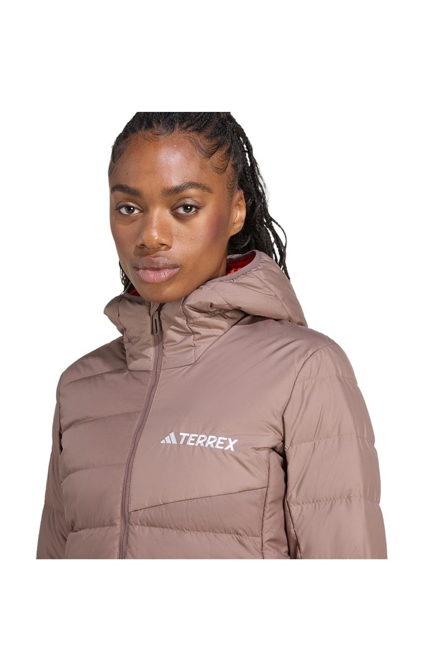 adidas Kadın  Kahverengi  Mont W MT DOWN H J JZ9992